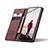 Leather Case Stands Flip Cover Holder C01S for Xiaomi Redmi Note 10 5G