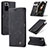 Leather Case Stands Flip Cover Holder C01S for Xiaomi Redmi Note 10 Pro Max