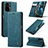 Leather Case Stands Flip Cover Holder C01S for Xiaomi Redmi Note 10S 4G