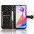 Leather Case Stands Flip Cover Holder C01X for Huawei Honor X6a