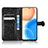 Leather Case Stands Flip Cover Holder C01X for Huawei Honor X8 4G