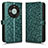 Leather Case Stands Flip Cover Holder C01X for Huawei Mate 60 Pro Green