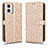 Leather Case Stands Flip Cover Holder C01X for Motorola Moto G53 5G