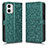 Leather Case Stands Flip Cover Holder C01X for Motorola Moto G53 5G Green