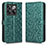 Leather Case Stands Flip Cover Holder C01X for OnePlus 10T 5G Green