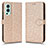 Leather Case Stands Flip Cover Holder C01X for OnePlus Nord 2 5G