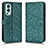 Leather Case Stands Flip Cover Holder C01X for OnePlus Nord 2 5G Green