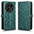 Leather Case Stands Flip Cover Holder C01X for Oppo A2 Pro 5G Green