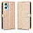 Leather Case Stands Flip Cover Holder C01X for Oppo A96 4G