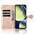 Leather Case Stands Flip Cover Holder C01X for Oppo K11x 5G