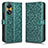 Leather Case Stands Flip Cover Holder C01X for Oppo Reno8 T 4G Green