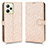 Leather Case Stands Flip Cover Holder C01X for Realme C35