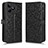 Leather Case Stands Flip Cover Holder C01X for Realme Narzo N53 Black