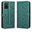 Leather Case Stands Flip Cover Holder C01X for Samsung Galaxy A02s Green