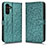 Leather Case Stands Flip Cover Holder C01X for Samsung Galaxy A04s Green