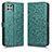 Leather Case Stands Flip Cover Holder C01X for Samsung Galaxy A22 5G Green