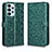 Leather Case Stands Flip Cover Holder C01X for Samsung Galaxy A23 4G Green