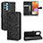 Leather Case Stands Flip Cover Holder C01X for Samsung Galaxy A32 4G