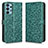 Leather Case Stands Flip Cover Holder C01X for Samsung Galaxy A32 4G Green