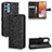 Leather Case Stands Flip Cover Holder C01X for Samsung Galaxy A32 5G