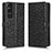 Leather Case Stands Flip Cover Holder C01X for Sony Xperia 1 V Black