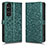 Leather Case Stands Flip Cover Holder C01X for Sony Xperia 1 V Green