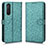 Leather Case Stands Flip Cover Holder C01X for Sony Xperia 5 II Green