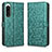 Leather Case Stands Flip Cover Holder C01X for Sony Xperia 5 IV Green