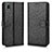 Leather Case Stands Flip Cover Holder C01X for Sony Xperia Ace III SOG08 Black