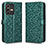 Leather Case Stands Flip Cover Holder C01X for Vivo V23 5G Green