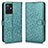 Leather Case Stands Flip Cover Holder C01X for Vivo Y55 5G Green