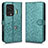 Leather Case Stands Flip Cover Holder C01X for Xiaomi Black Shark 5 Pro 5G Green