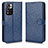 Leather Case Stands Flip Cover Holder C01X for Xiaomi Mi 11i 5G (2022) Blue