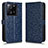 Leather Case Stands Flip Cover Holder C01X for Xiaomi Mi 13T 5G Blue