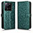 Leather Case Stands Flip Cover Holder C01X for Xiaomi Mi 13T 5G Green