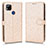 Leather Case Stands Flip Cover Holder C01X for Xiaomi POCO C3