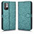 Leather Case Stands Flip Cover Holder C01X for Xiaomi POCO M3 Pro 5G Green