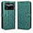 Leather Case Stands Flip Cover Holder C01X for Xiaomi Poco X4 Pro 5G Green