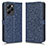 Leather Case Stands Flip Cover Holder C01X for Xiaomi Poco X5 Pro 5G Blue