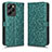 Leather Case Stands Flip Cover Holder C01X for Xiaomi Poco X5 Pro 5G Green