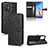 Leather Case Stands Flip Cover Holder C01X for Xiaomi Redmi 11 Prime 4G