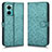 Leather Case Stands Flip Cover Holder C01X for Xiaomi Redmi 11 Prime 5G Green