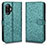 Leather Case Stands Flip Cover Holder C01X for Xiaomi Redmi K40 Gaming 5G Green