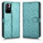 Leather Case Stands Flip Cover Holder C01X for Xiaomi Redmi Note 11 5G Green