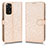 Leather Case Stands Flip Cover Holder C01X for Xiaomi Redmi Note 11S 4G