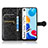 Leather Case Stands Flip Cover Holder C01X for Xiaomi Redmi Note 11S 4G