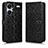 Leather Case Stands Flip Cover Holder C01X for Xiaomi Redmi Note 13 Pro+ Plus 5G Black