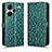 Leather Case Stands Flip Cover Holder C01X for Xiaomi Redmi Note 13 Pro+ Plus 5G Green