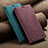 Leather Case Stands Flip Cover Holder C02S for Huawei Honor 80 5G