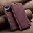 Leather Case Stands Flip Cover Holder C02S for Oppo Reno10 5G